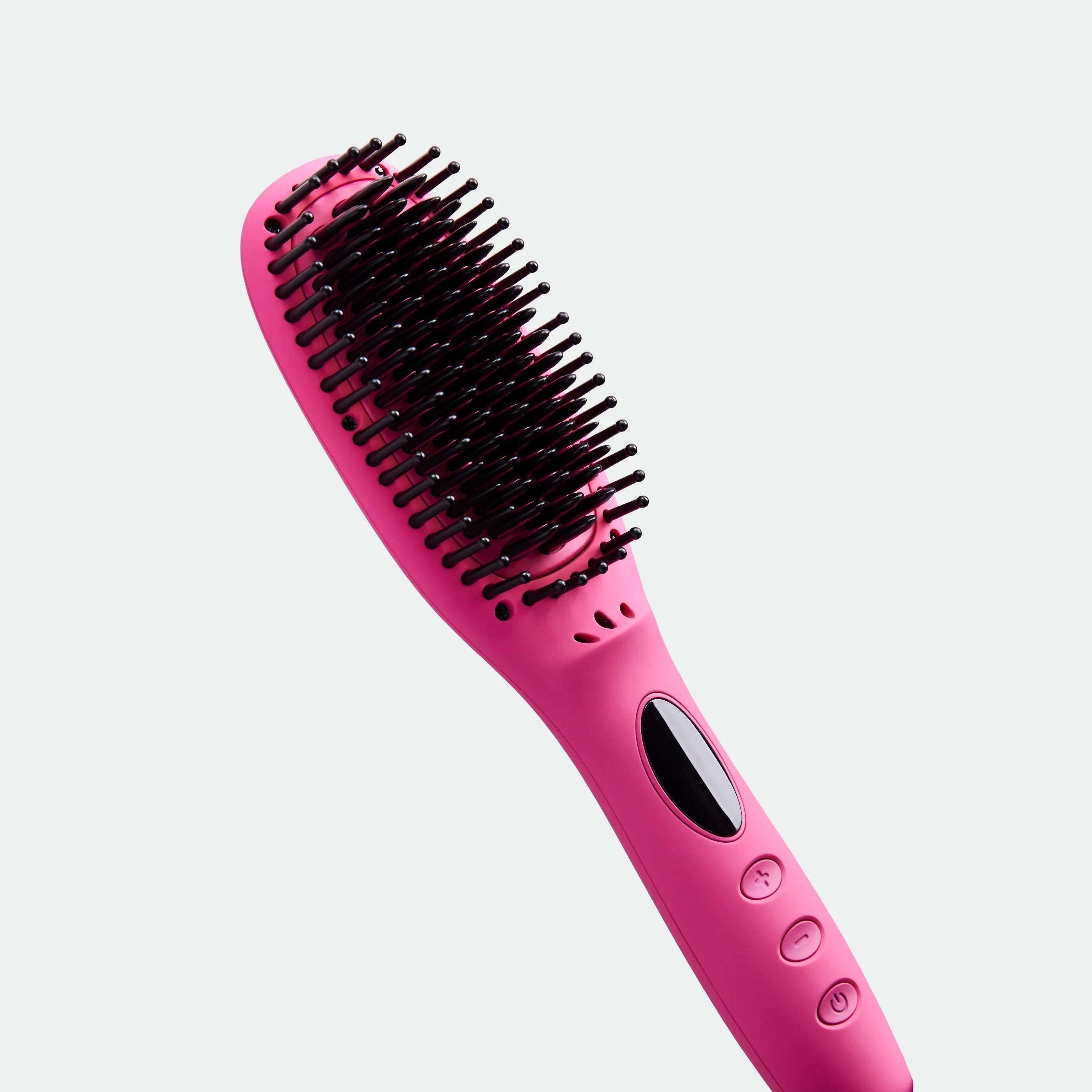 TNS Straightening Brush Pink — Ionic Ceramic Hot Brush | TNS Hair