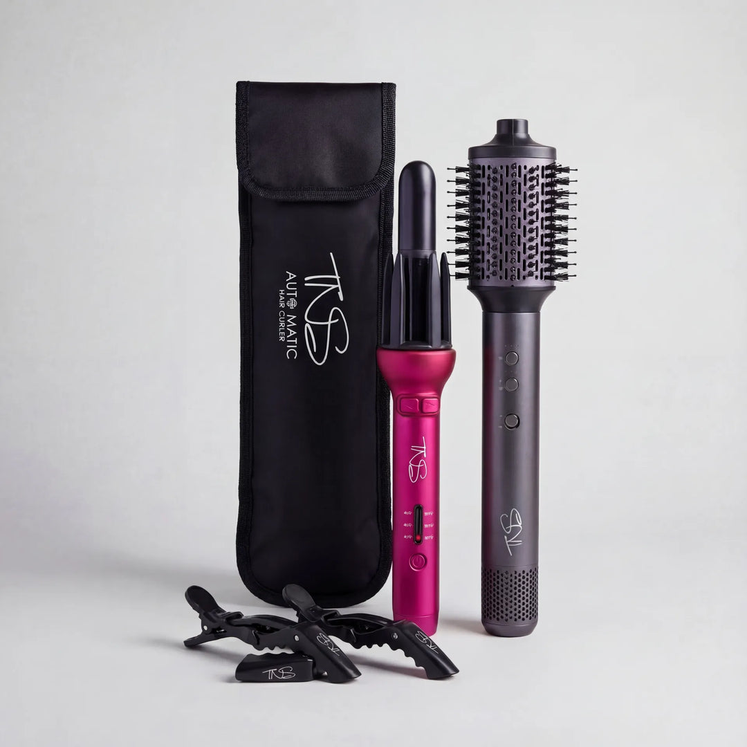 Hair styling photo bundle