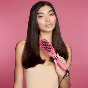 TNS Straightening Brush ceramic bristle detail