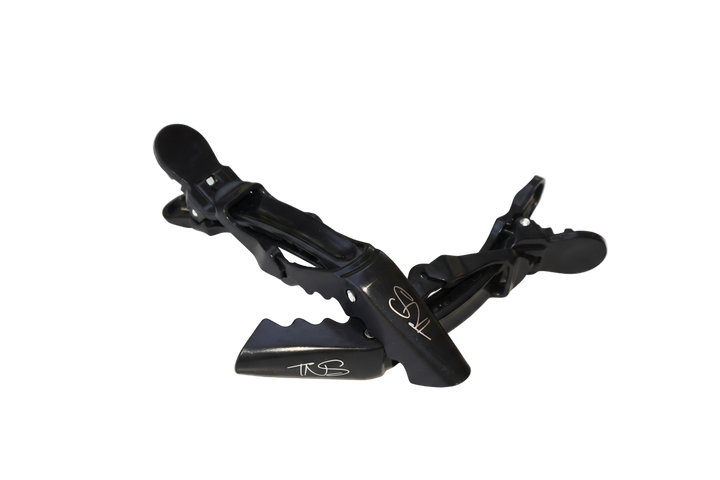 TNS Wide-Tooth Double Hinge Hair Clips