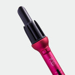 TNS Auto Curler Matte Black creating salon curls