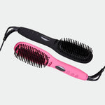 TNS Straightening Brush ceramic bristle detail