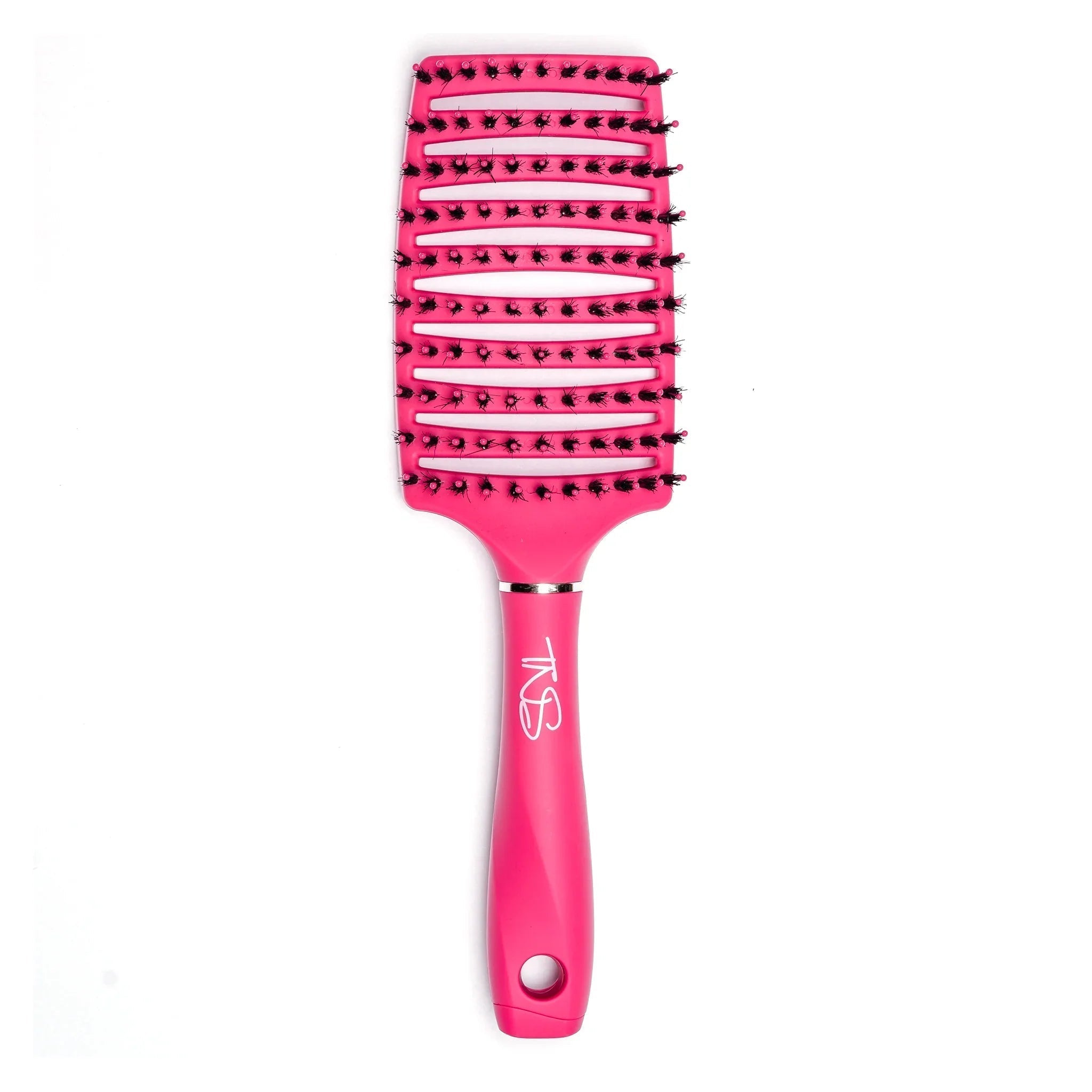 TNS Flexi Brush Pink — Flexible Detangling Brush | TNS Hair