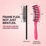 TNS Flexi Brush vented flex-frame detail