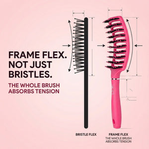 TNS Flexi Brush vented flex-frame detail