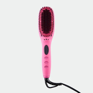 TNS Straightening Brush ceramic bristle detail